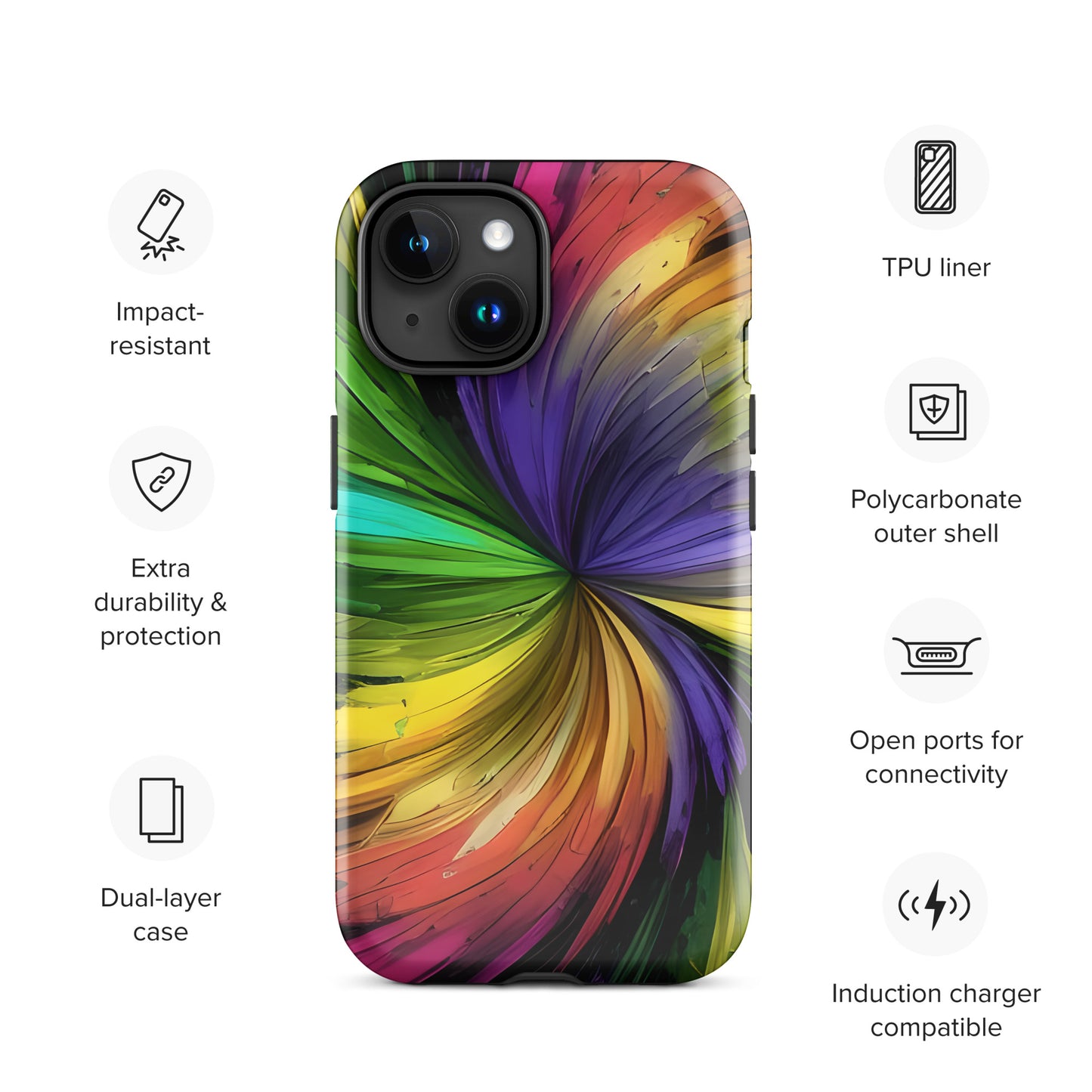 Coque robuste pour iPhone®