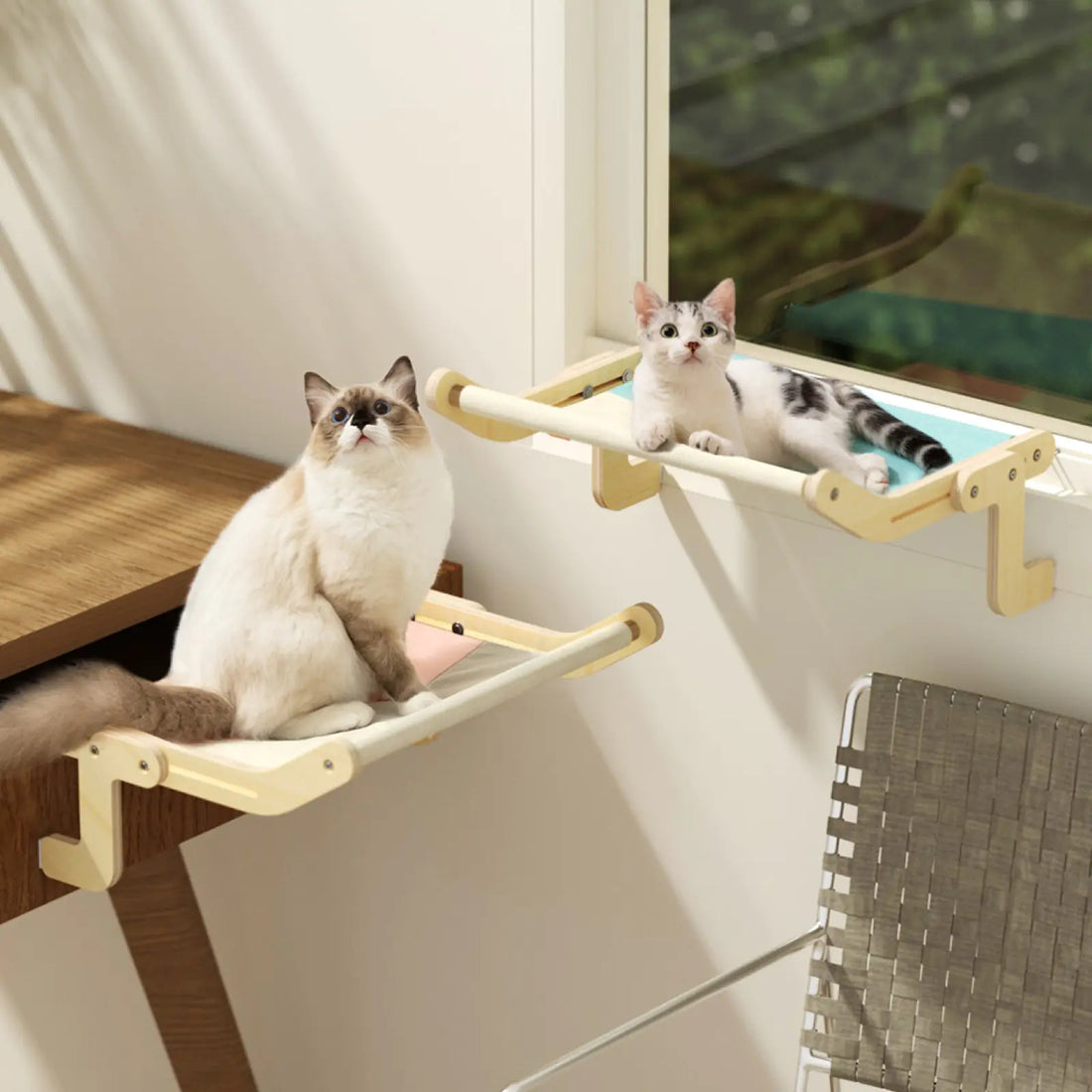 The Ultimate Wooden Window Perch: A Must-Have for Your Cat’s Comfort and Safety