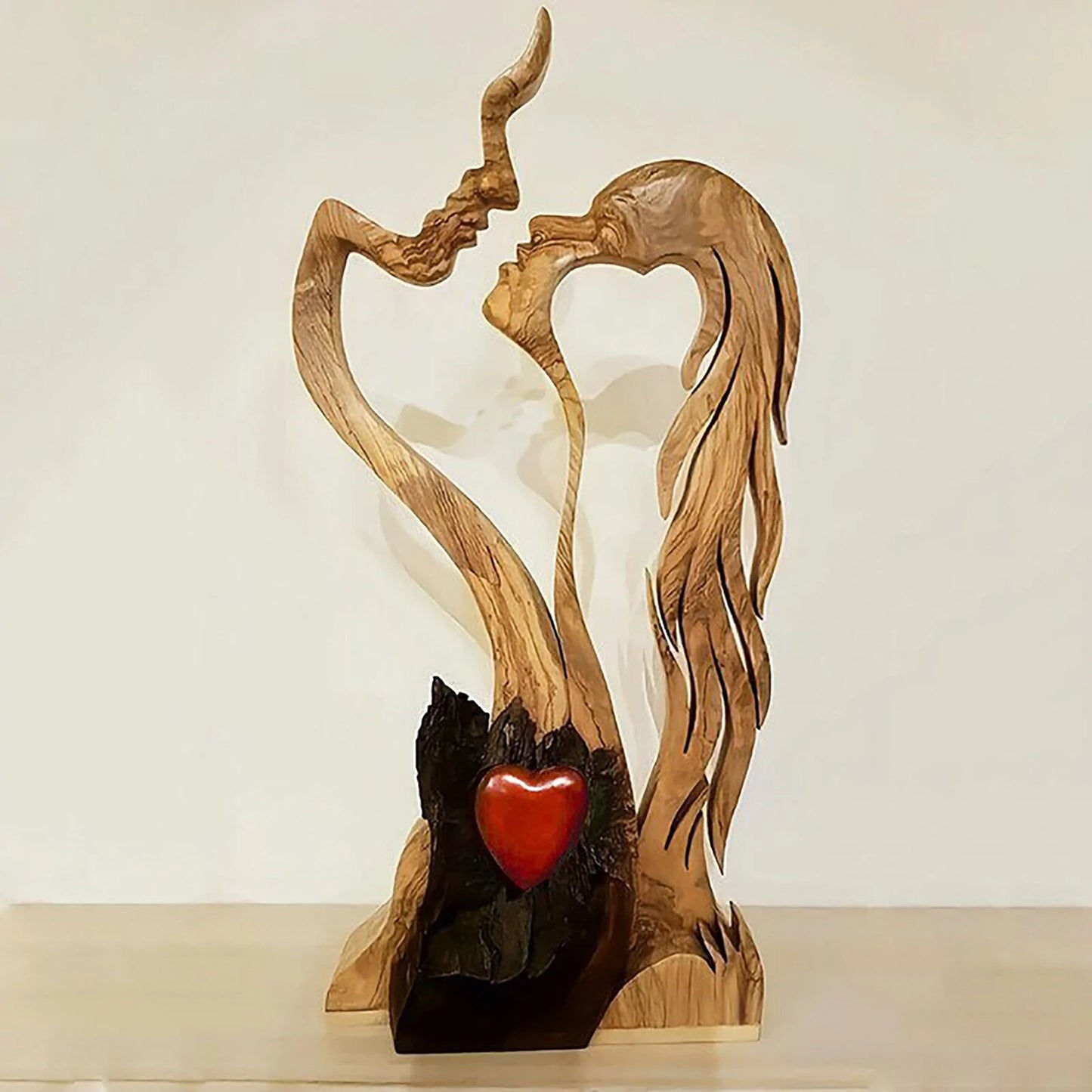 Décoration en bois avec amour éternel