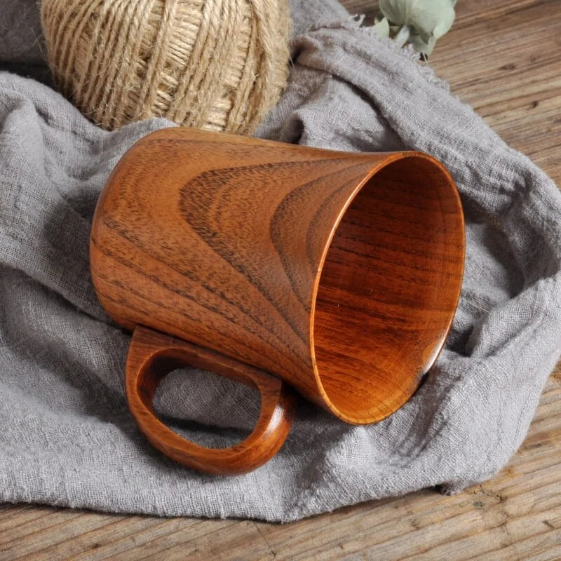 Natural Spruce Wooden Cup Handmade